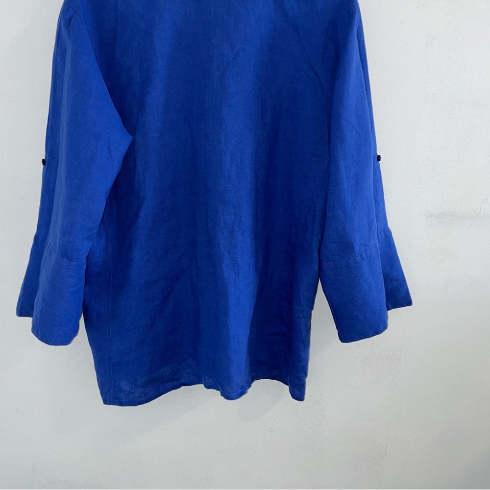 Blue Button-Up Shirt - Picture 6 of 12